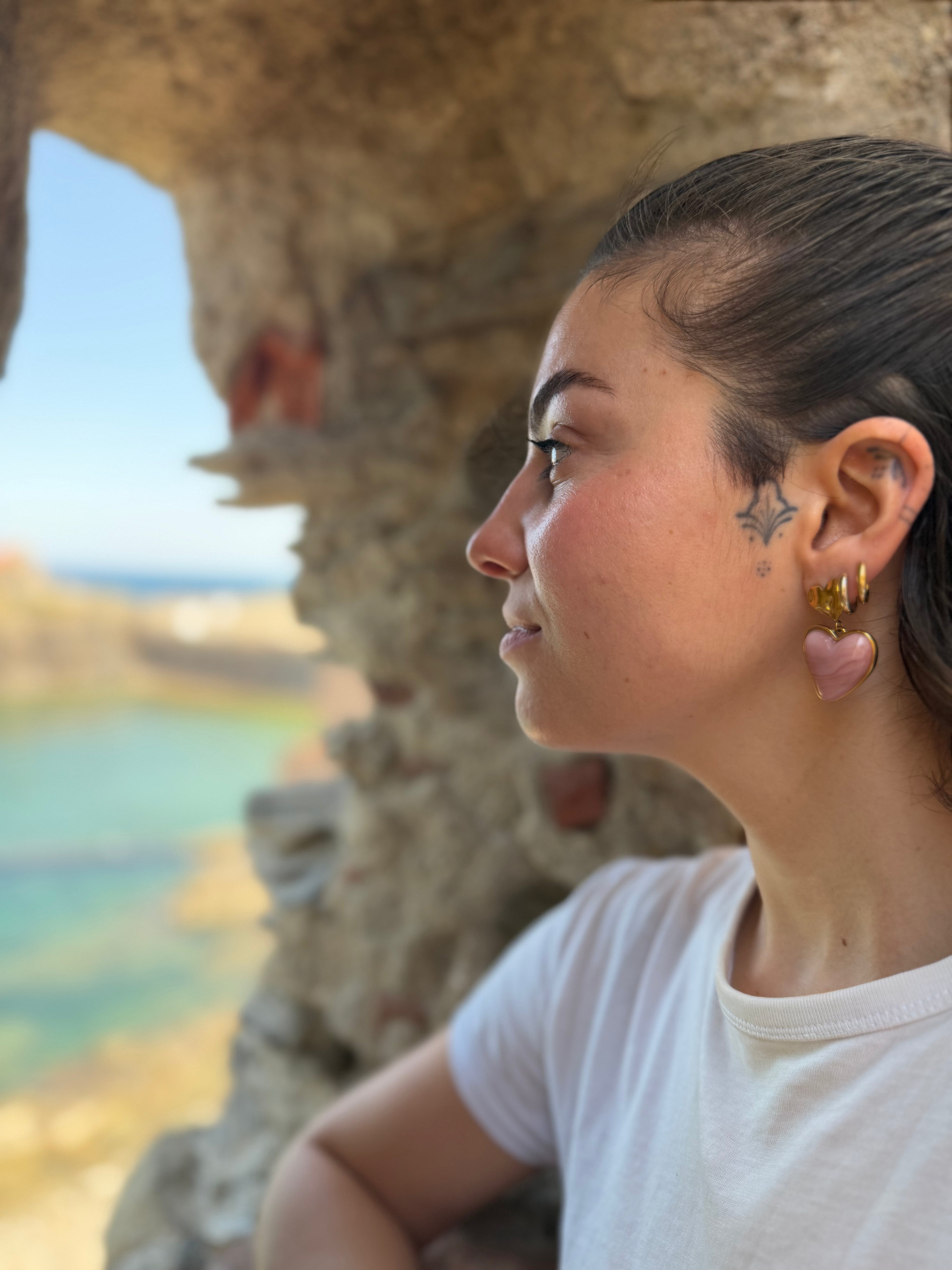 Heart earrings