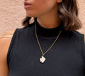 Ceramic pendant necklace
